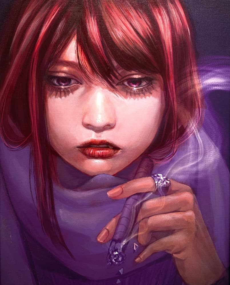 Amethyst Cigarette